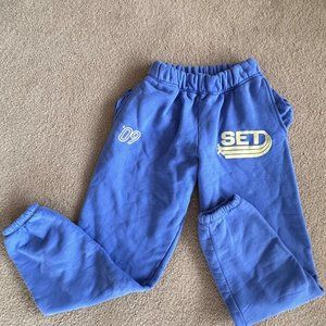 SET Active Blue Track Pants